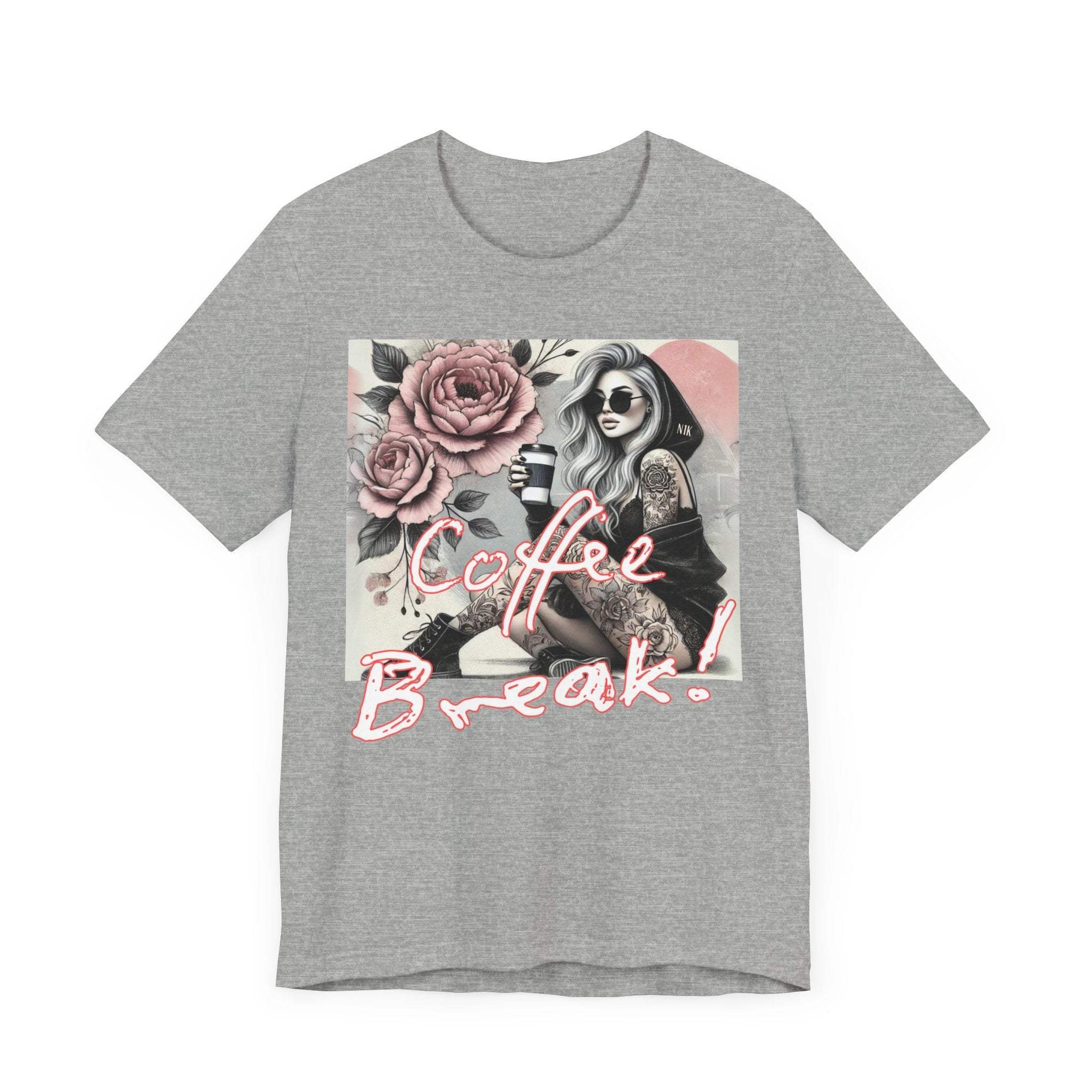 Coffee Break Unisex Jersey Short Sleeve Tee